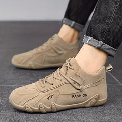 Men's Lightweight Lace up Sneakers Casual Walking Shoes Comfortable