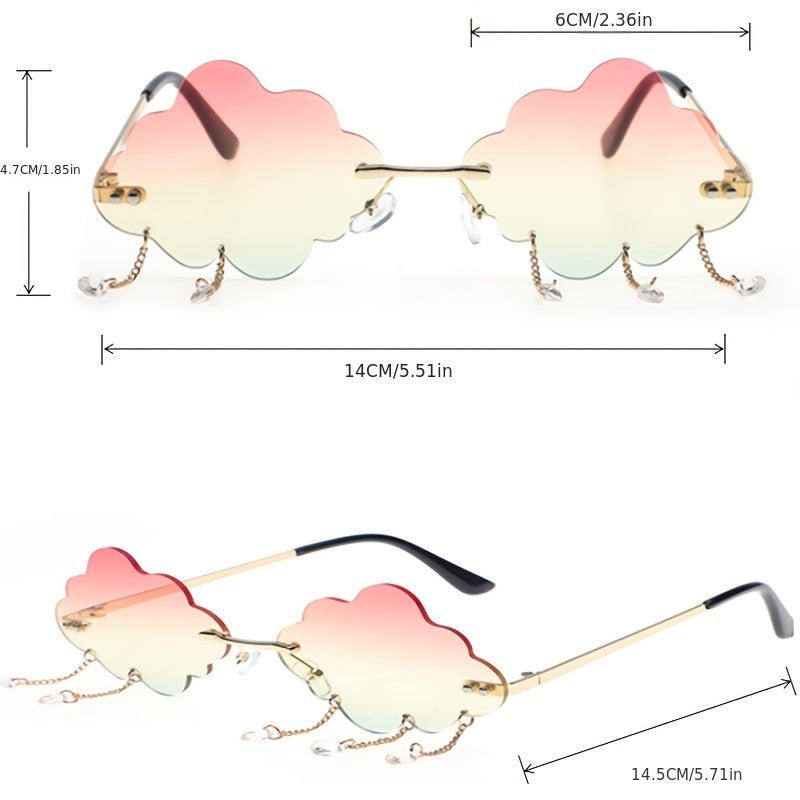 Cloud Gradient Ocean Sunglasses