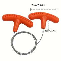 Mini Pocket Wire Saw for Outdoor Camping Survival