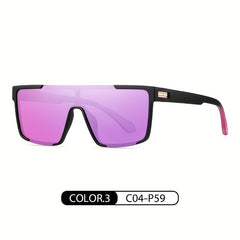 Large Frame Polarized Sunglasses for Men