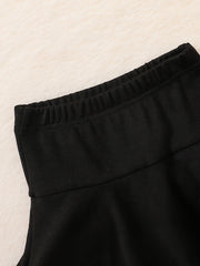 Girls Leggings with Ruffle Tutu Skirt for Autumn & Spring