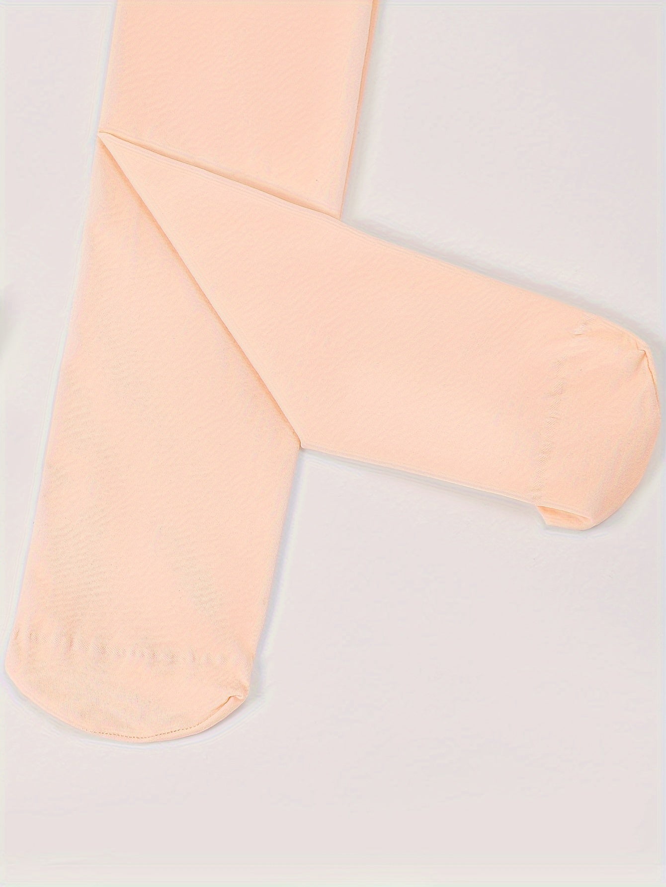 Stretchy Solid Footed Leggings Girls Comfy Ballet Leggings