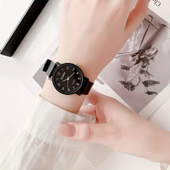 Vintage Rubber Pointer Quartz Watch Gift For Children