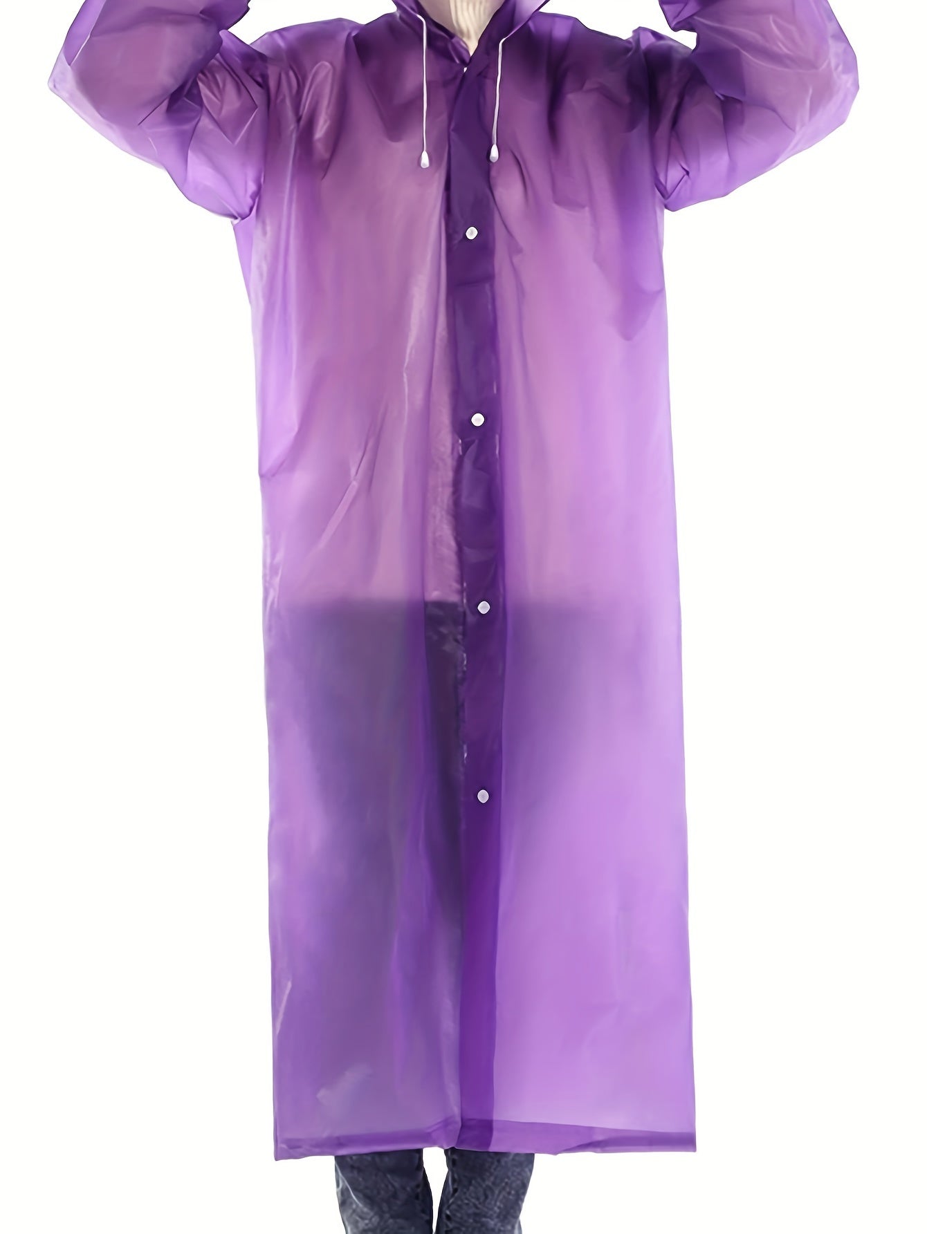Reusable Rain Ponchos for Adults Waterproof Raincoats Women Stay Dry