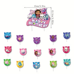 Doll House Birthday Party Decoration Set