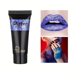 Mermaid Sequins Glitter Gel for Halloween Makeup