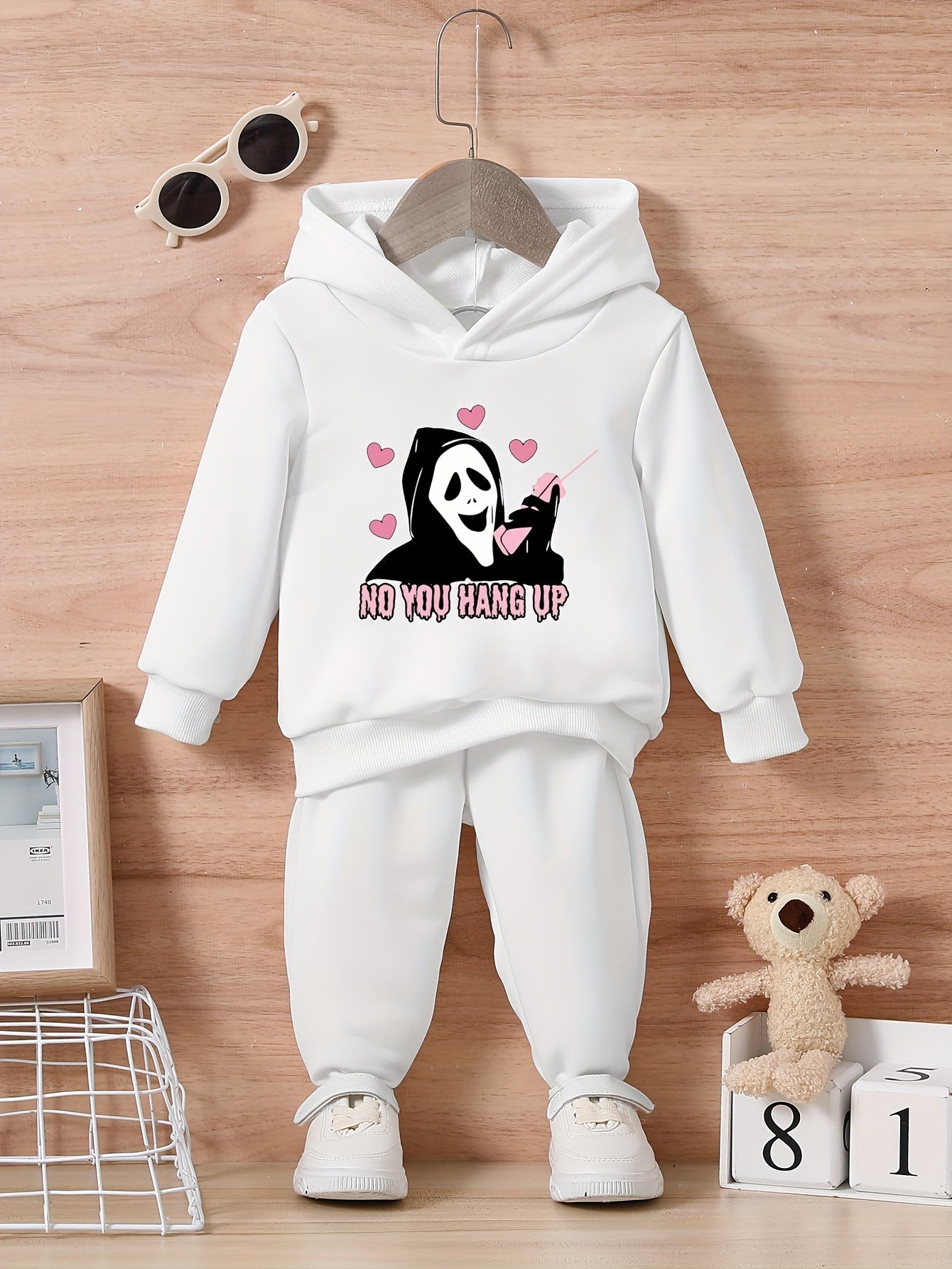 Toddler Baby Halloween Outfit Set Long Sleeve Sweatshirt Trousers
