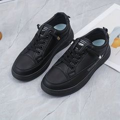 Women's Lace Up Flat Skate Shoes Low Top Sneakers