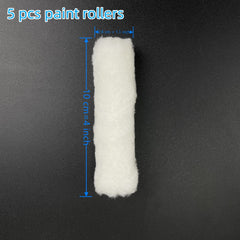 10pcs Paint Roller Covers 10 Roller Covers Covers For Paint Rollers Naps