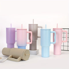 Stainless Steel Water Bottle 40oz Insulated Leakproof Cup Travel Mug