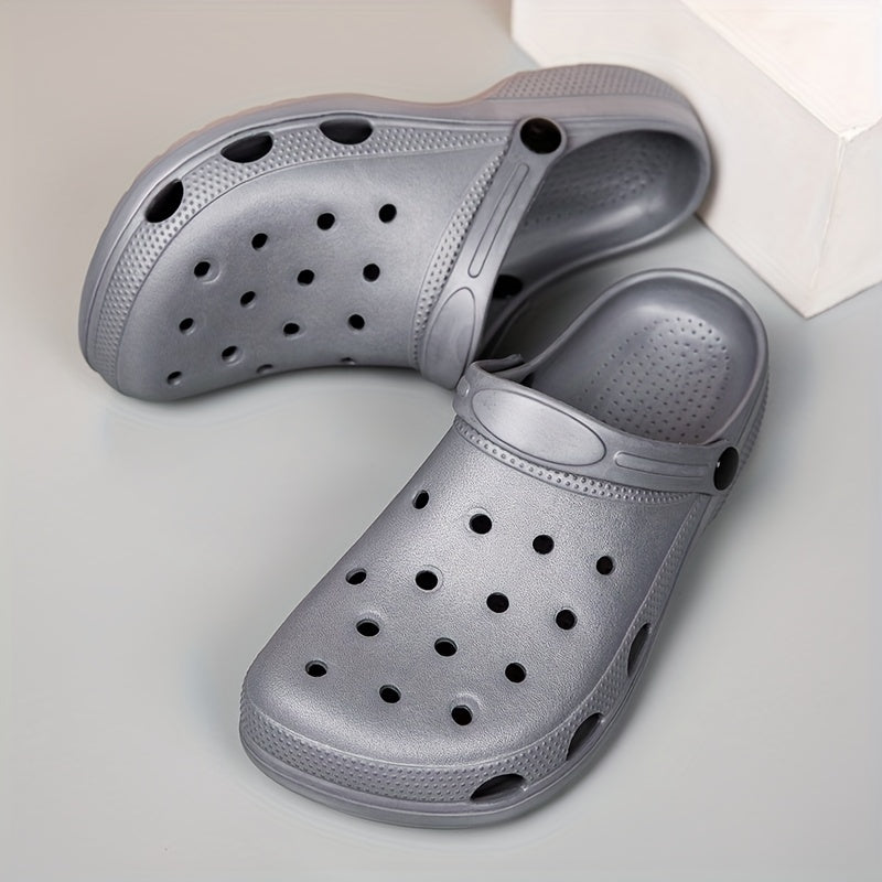 Men's Closed Toe Clogs Water Shoes Soft Sole