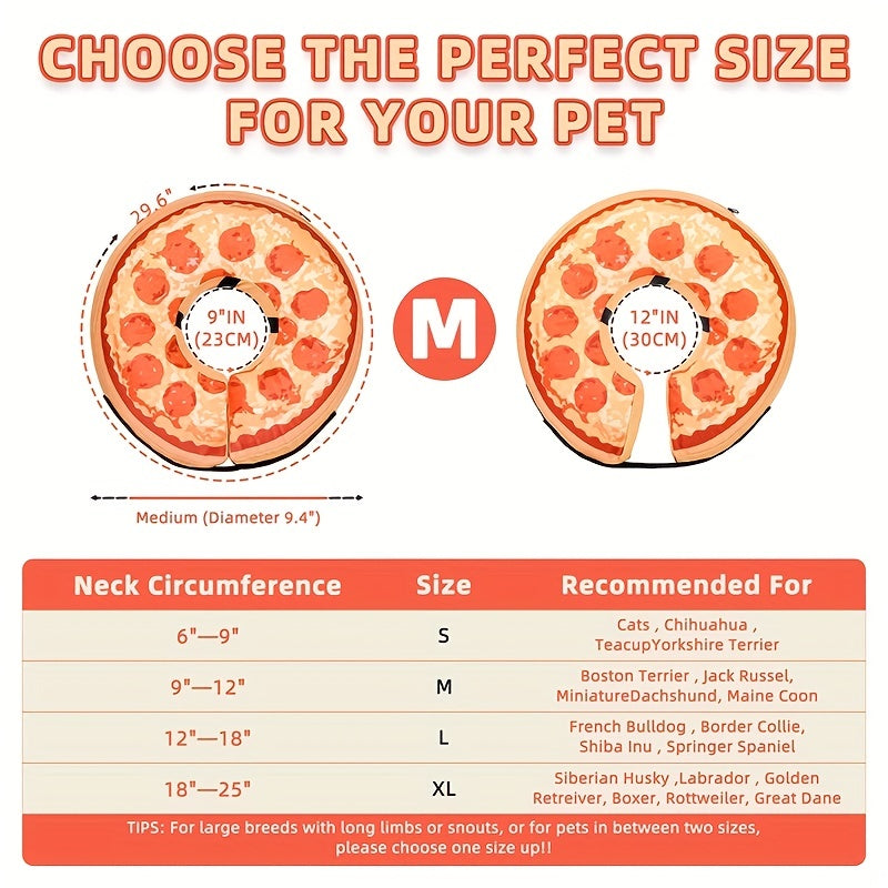 Inflatable Dog Donut Collar for Small and Medium Dogs