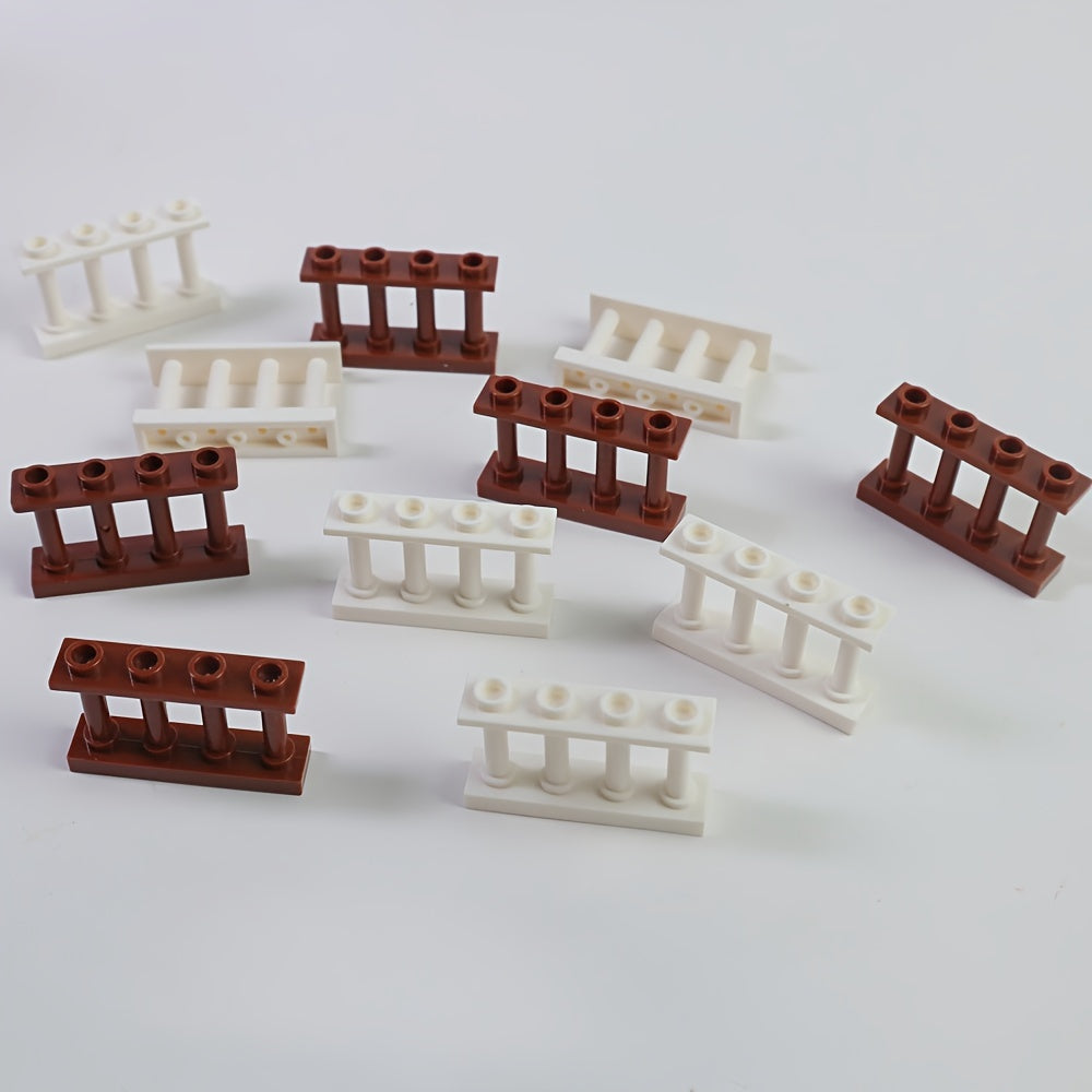 20pcs DIY Fence Railing Building Block Accessories Gift Toy Parts