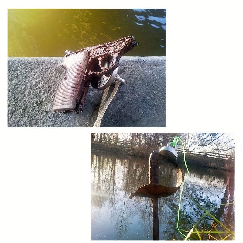 High Power Fishing Magnet with Eye Bolts for Lakes Beaches and Treasure