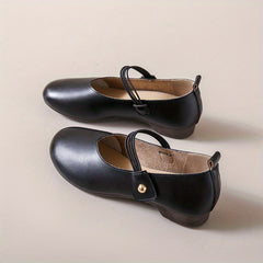 Women's Colorblock Flat Mary Janes Soft Sole Lightweight Shoes