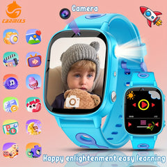 CANMIXS Smart Watch 1.8' HD Display 500mAh Long Life LED Flashlight Camera