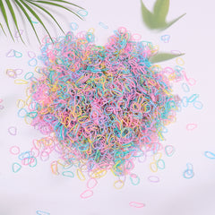 2000 Colorful Hair Ties for Kids