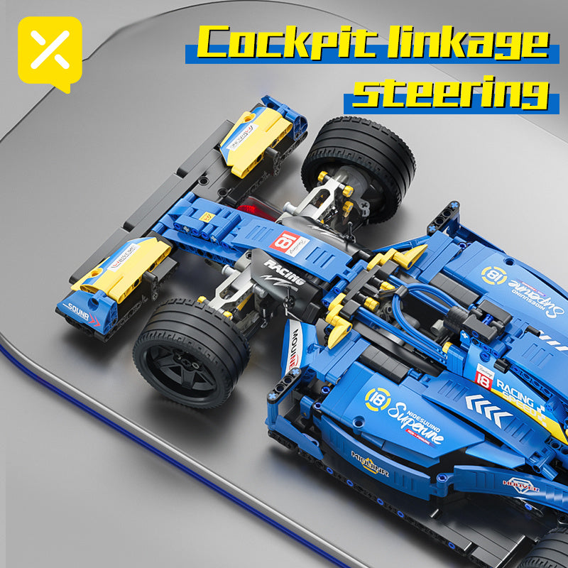 Briczplay1 F1 Building Block Car - Fun for Enthusiasts