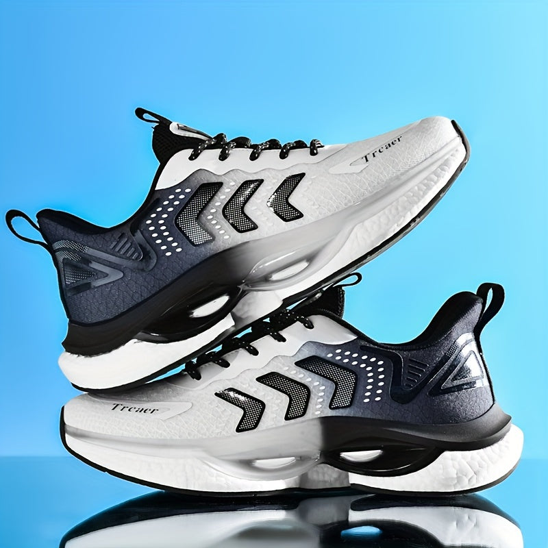 Men's Lace up Sneakers Athletic Shoes for Running
