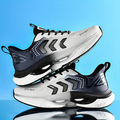 Men's Lace up Sneakers Athletic Shoes for Running