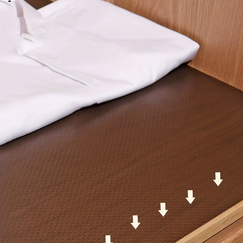 1pc Translucent Drawer Mat Kitchen Refrigerator Waterproof Mat Non slip Thickene
