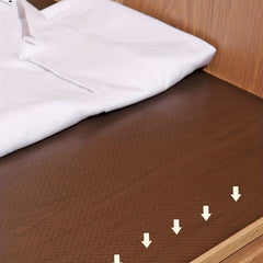 1pc Translucent Drawer Mat Kitchen Refrigerator Waterproof Mat Non slip Thickene