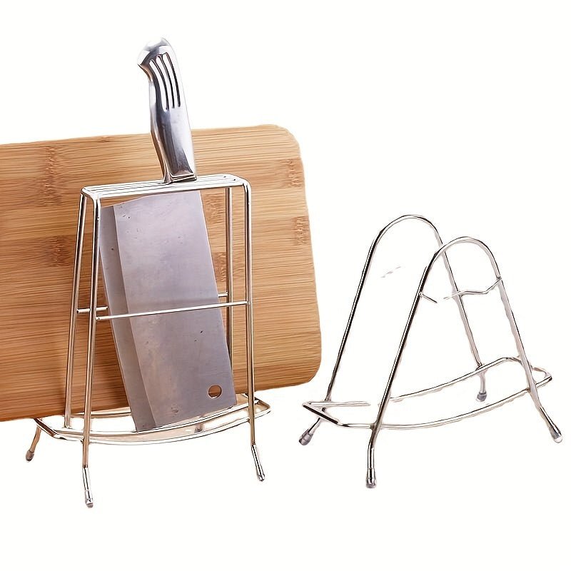 Stainless Steel Cutting Board Organizer Kitchen Rack
