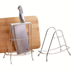 Stainless Steel Cutting Board Organizer Kitchen Rack