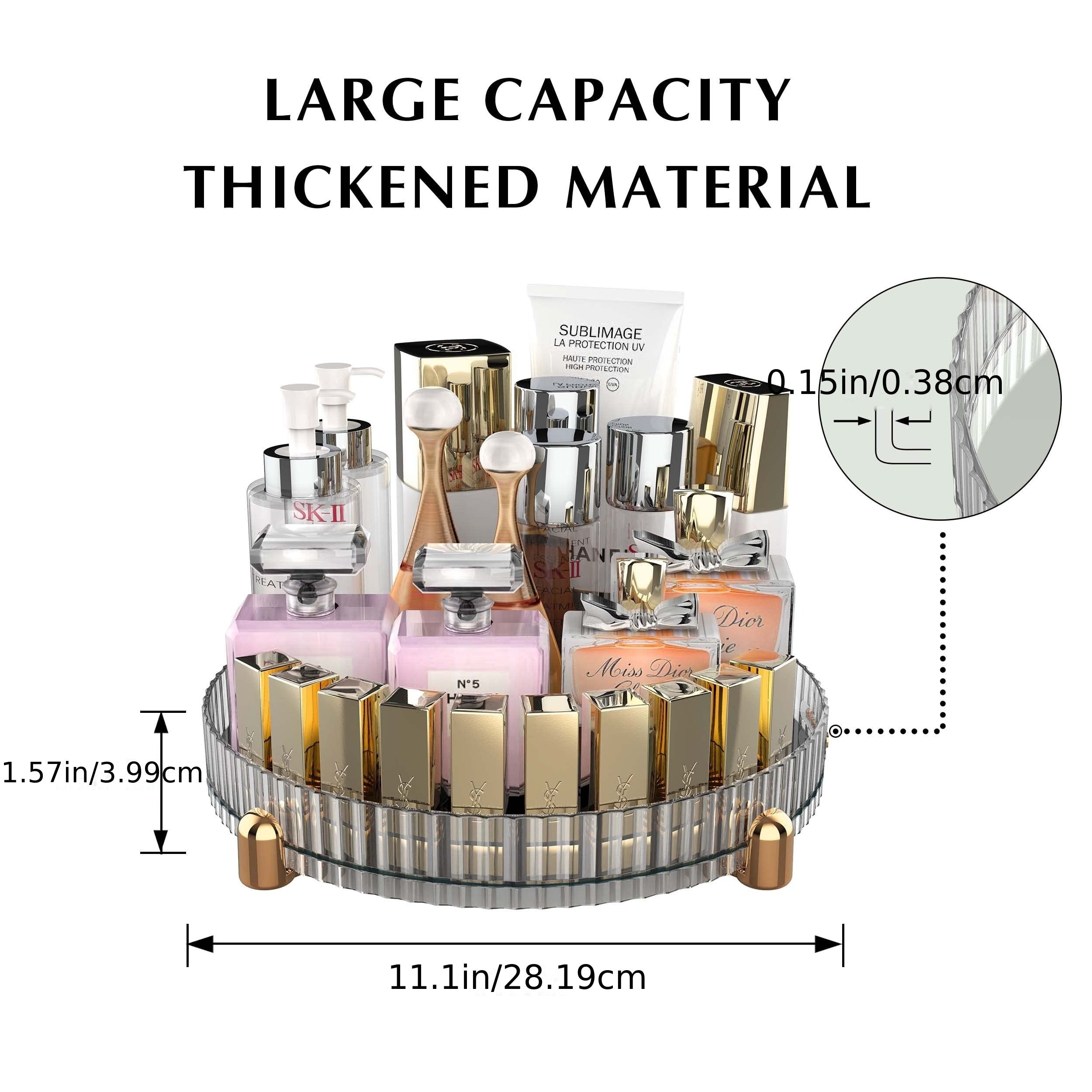 Makeup Organizer 360 Degree Spinning Perfume Organizer