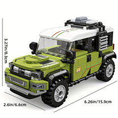 330pcs Off-road Vehicle Building Model Kit for Children