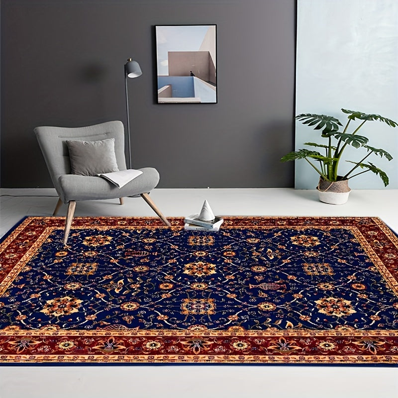 Bohemian Red Large Area Carpet Living Room Bedroom Soft Carpet