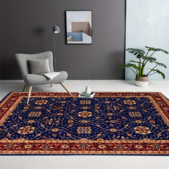 Bohemian Red Large Area Carpet Living Room Bedroom Soft Carpet