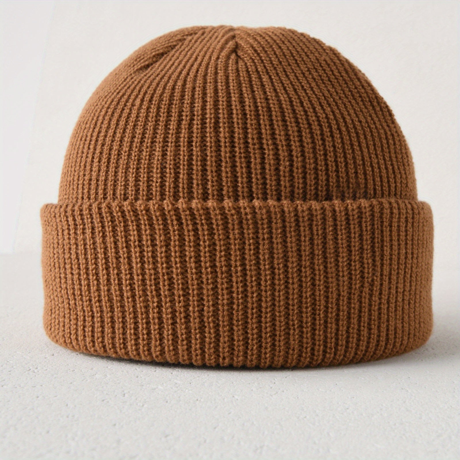 Men's Knit Fisherman Beanie Winter Hat