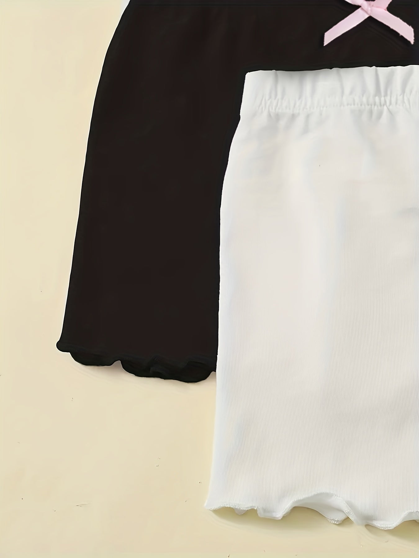 3pcs Girls Casual Shorts Sports Dance Safety Undershorts For Skirt