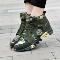 Women's Camo Outdoor Wedge Sports Shoes