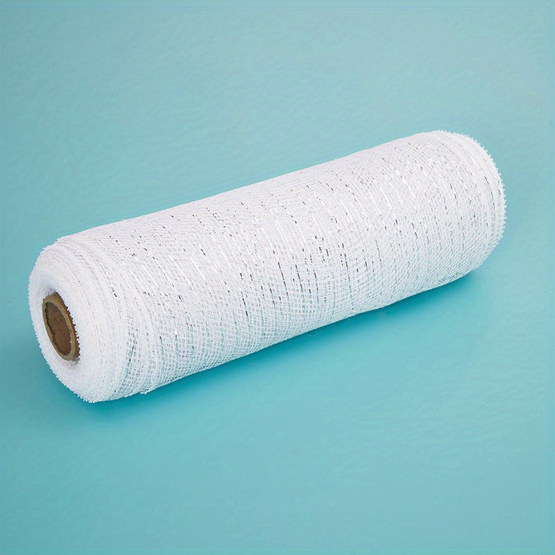10 Yard Golden Wire Mesh Party Decoration Ribbon Roll