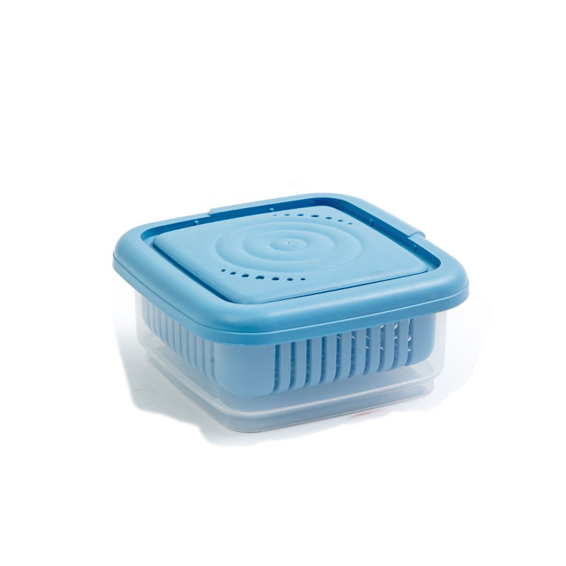 Thickened Double Layer Fresh Keeping Box Refrigerator Crisper