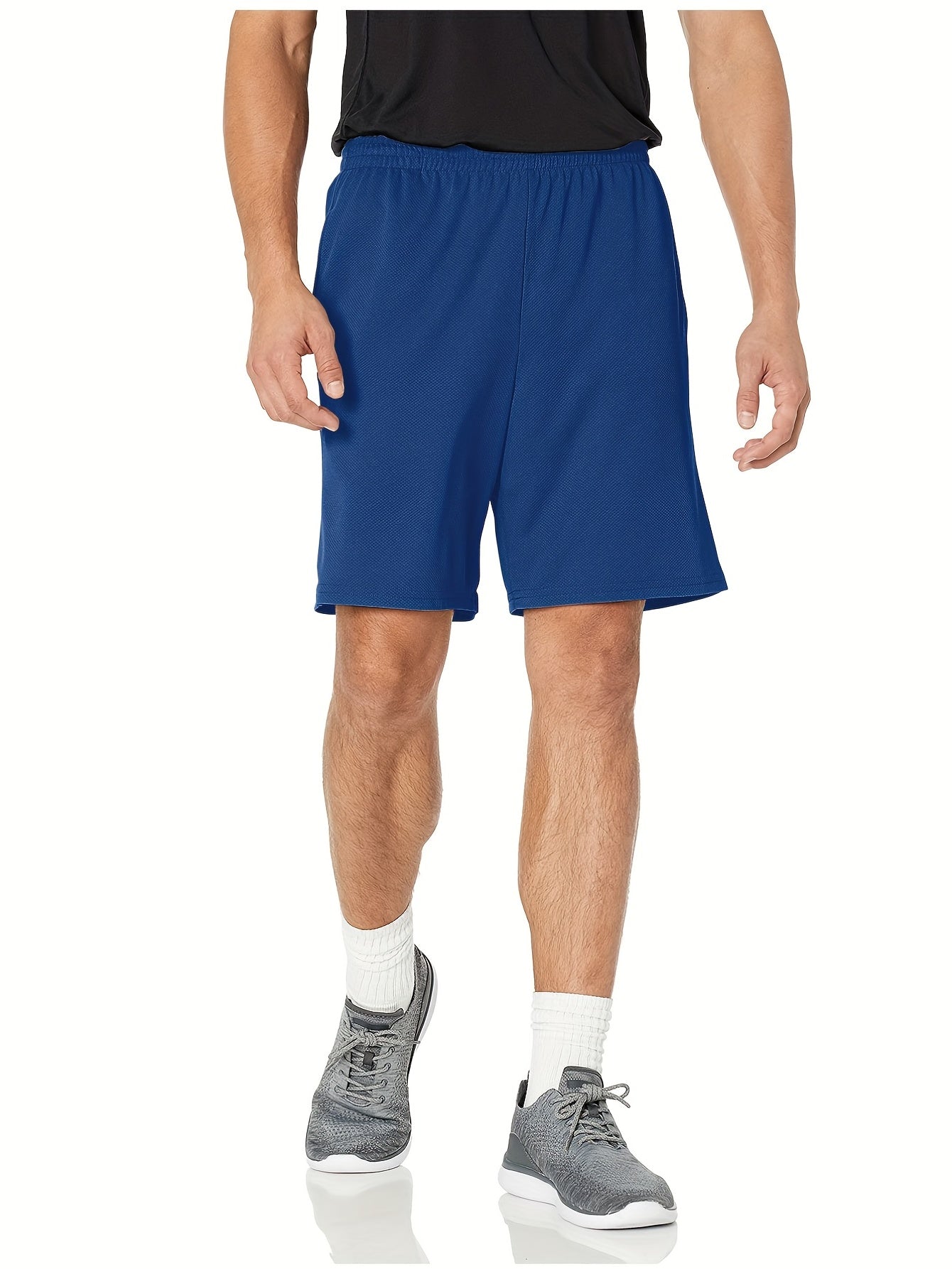 Men's Running Shorts Drawstring Sport Shorts Quick Dry Athletic Shorts