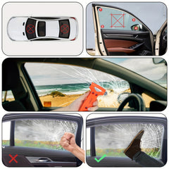 Car Safety Hammer Window Breaker Emergency Self defense Life saving Hammer