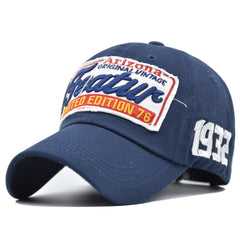 Letter Embroidery Baseball Cap Women Cotton Hip Hop Sunscreen Sports Hat
