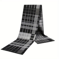 Men's Business Wool Scarf for Winter