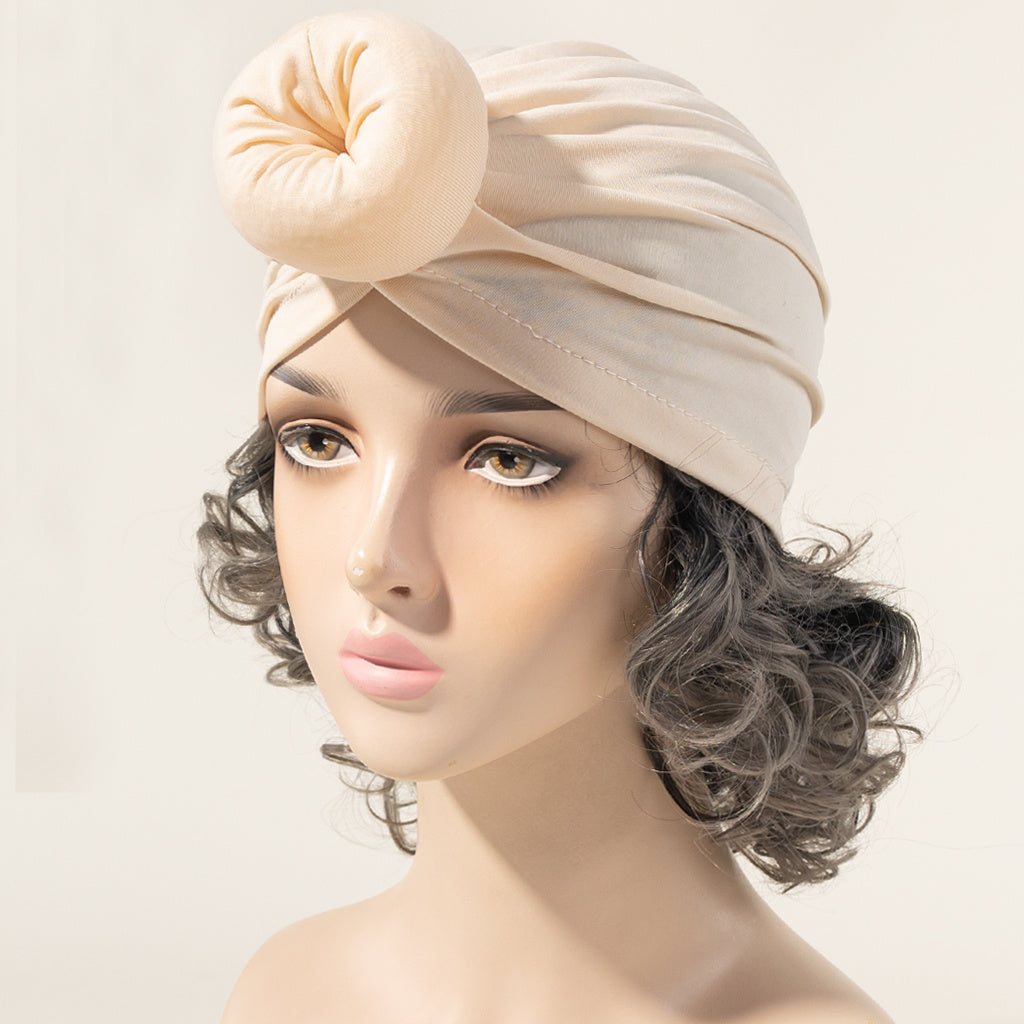 Women's Casual Solid Turban Hat Comfortable Classic Accessories Hat