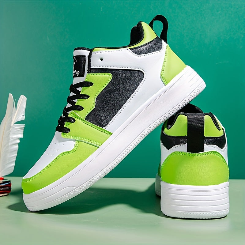 Men's Block Ankle Top Skate Shoes for Youth
