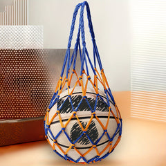 Nylon Mesh Ball Bag Football Basketball Net Durable Ball Storage