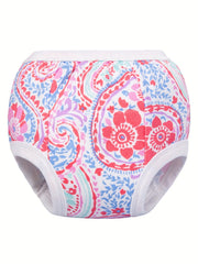 3pcs Kids Potty Training Pants, Diaper Shorts for 2-4 Years, Breathable Cotton