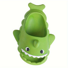 Baby Boys Cartoon Shark Open Toe Slippers Non Slip Lightweight Slippers