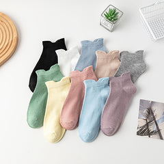 10 Pairs Women's Sports Ankle Socks Soft & Lightweight Low Cut Stockings