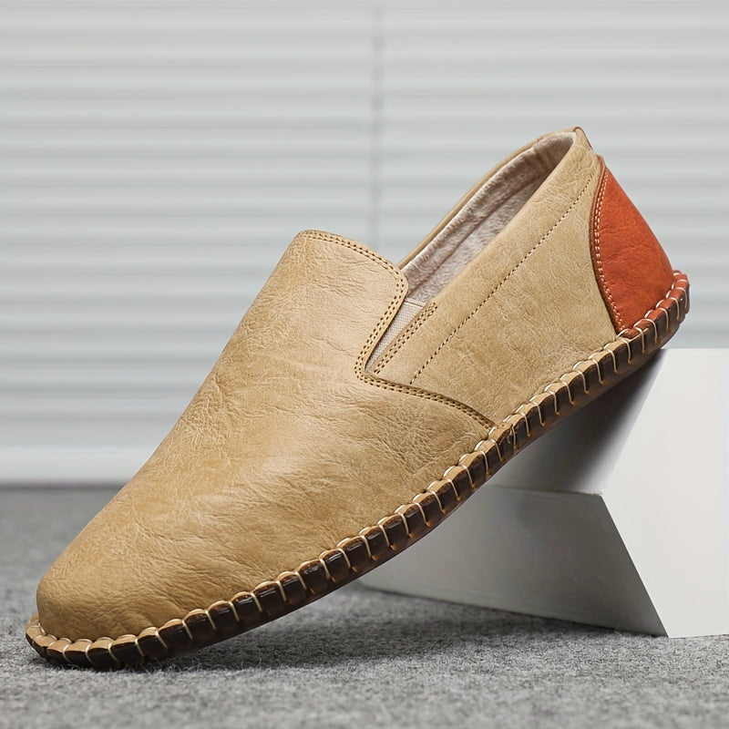 Men's Breathable Slip On Loafer Shoes Lightweight Casual Sneakers