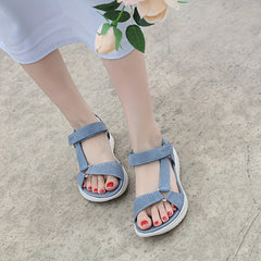 Women's Ankle Strap Flat Sandals Open Toe Non slip Shoes