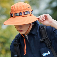 Western Cowboy Sun Protection Bucket Hat for Outdoor Travel Fishing